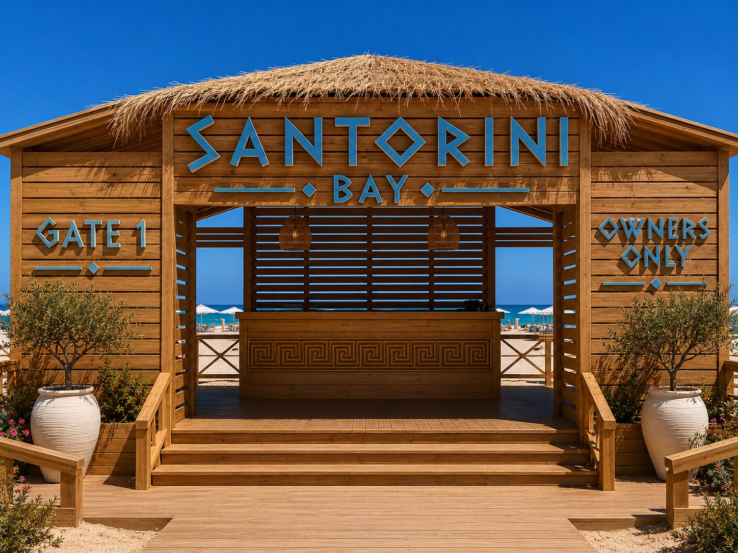 Santorini Bay
