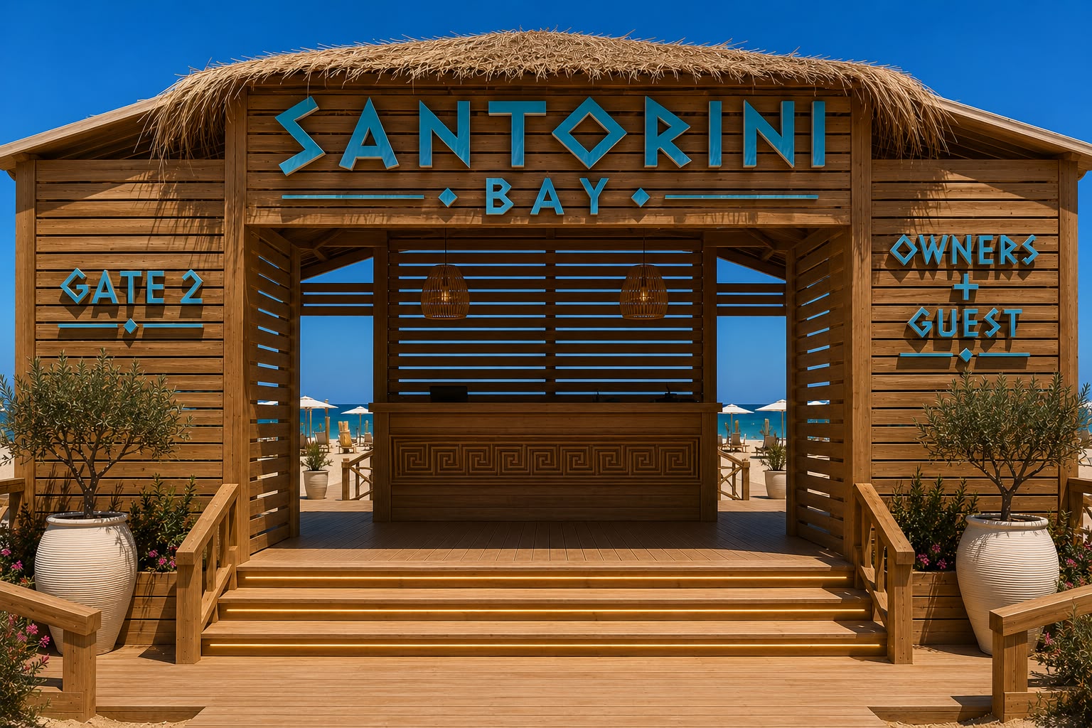 Santorini Bay
